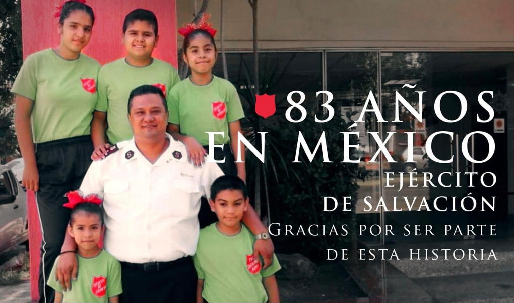 “Ejército de Salvación” 83 años en México