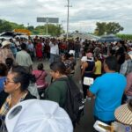 EN TLAQUILTENANGO CIERRAN AUTOPISTA “SIGLO XXI”; PIDEN OBRAS DE INFRAESTRUCTURA