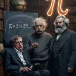 Einstein, Pi( 𝜋), Hawking y Marx
