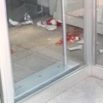 NIÑO HERIDO, POR CAÍDA DE CORTINA DE BANCO EN TEPOZTLAN